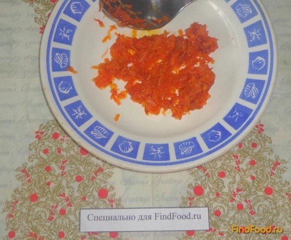 Салат с тушеной морковью и сыром рецепт с фото 7-го шага 