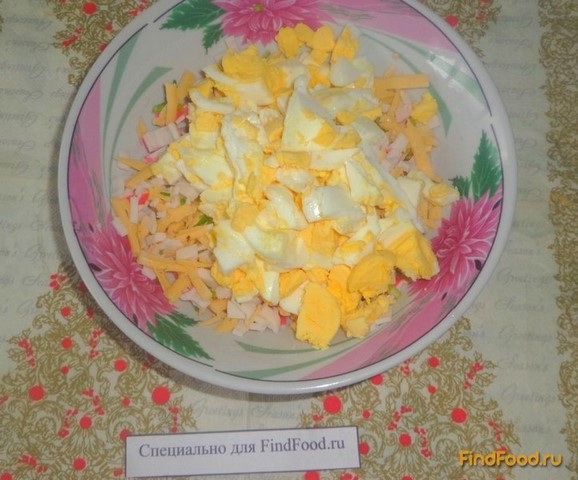 Салат с тушеной морковью и сыром рецепт с фото 9-го шага 