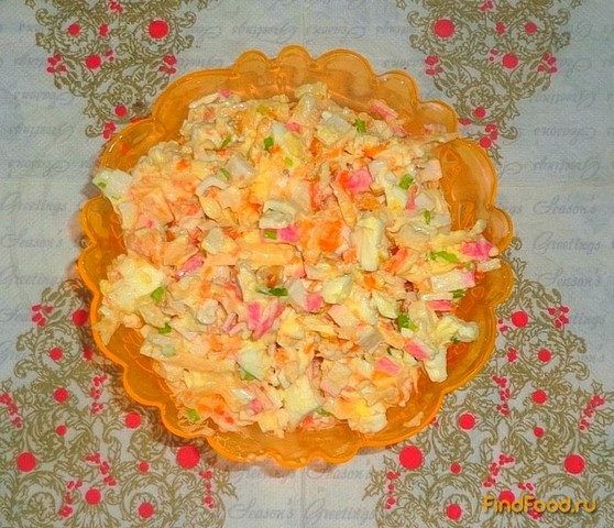 Салат с тушеной морковью и сыром рецепт с фото 12-го шага 