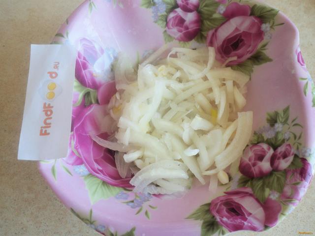 Картофельный салат под татарским соусом рецепт с фото 4-го шага 