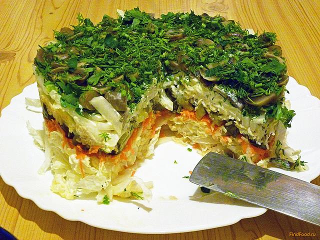 Салат-торт овощной слоеный рецепт с фото 23-го шага 