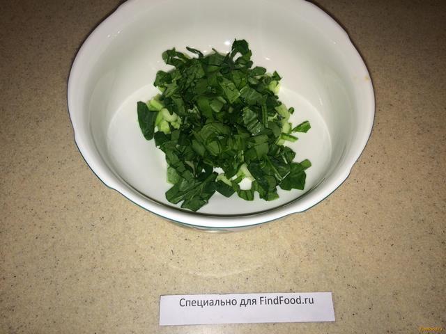 Салат с зеленью и клубникой рецепт с фото 4-го шага 