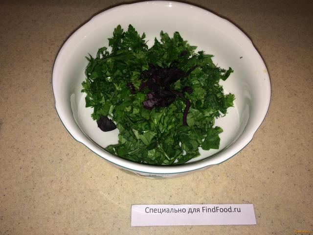 Салат с зеленью и клубникой рецепт с фото 5-го шага 