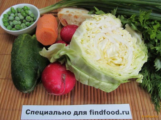 Салат из моркови и капусты рецепт с фото 1-го шага 