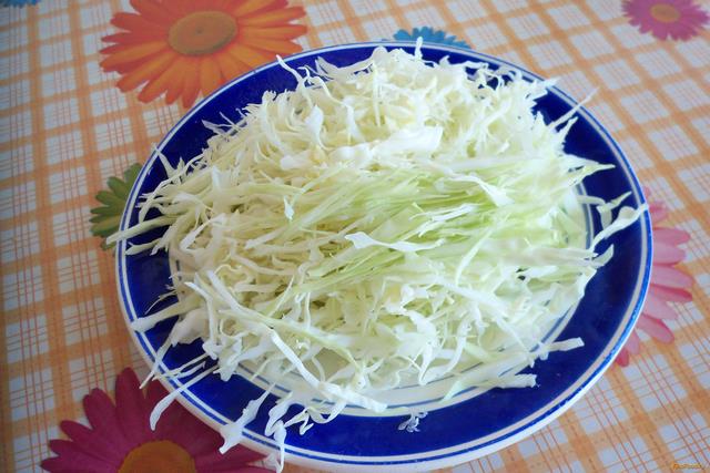 Горячий салат рецепт с фото 8-го шага 