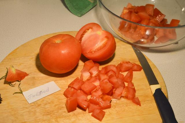 Салат с нутом и помидорами рецепт с фото 6-го шага 