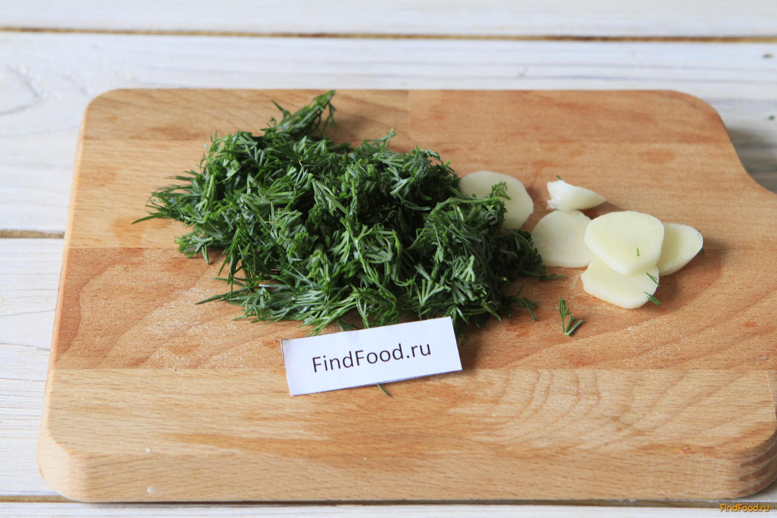 Салат из маринованных овощей рецепт с фото 5-го шага 