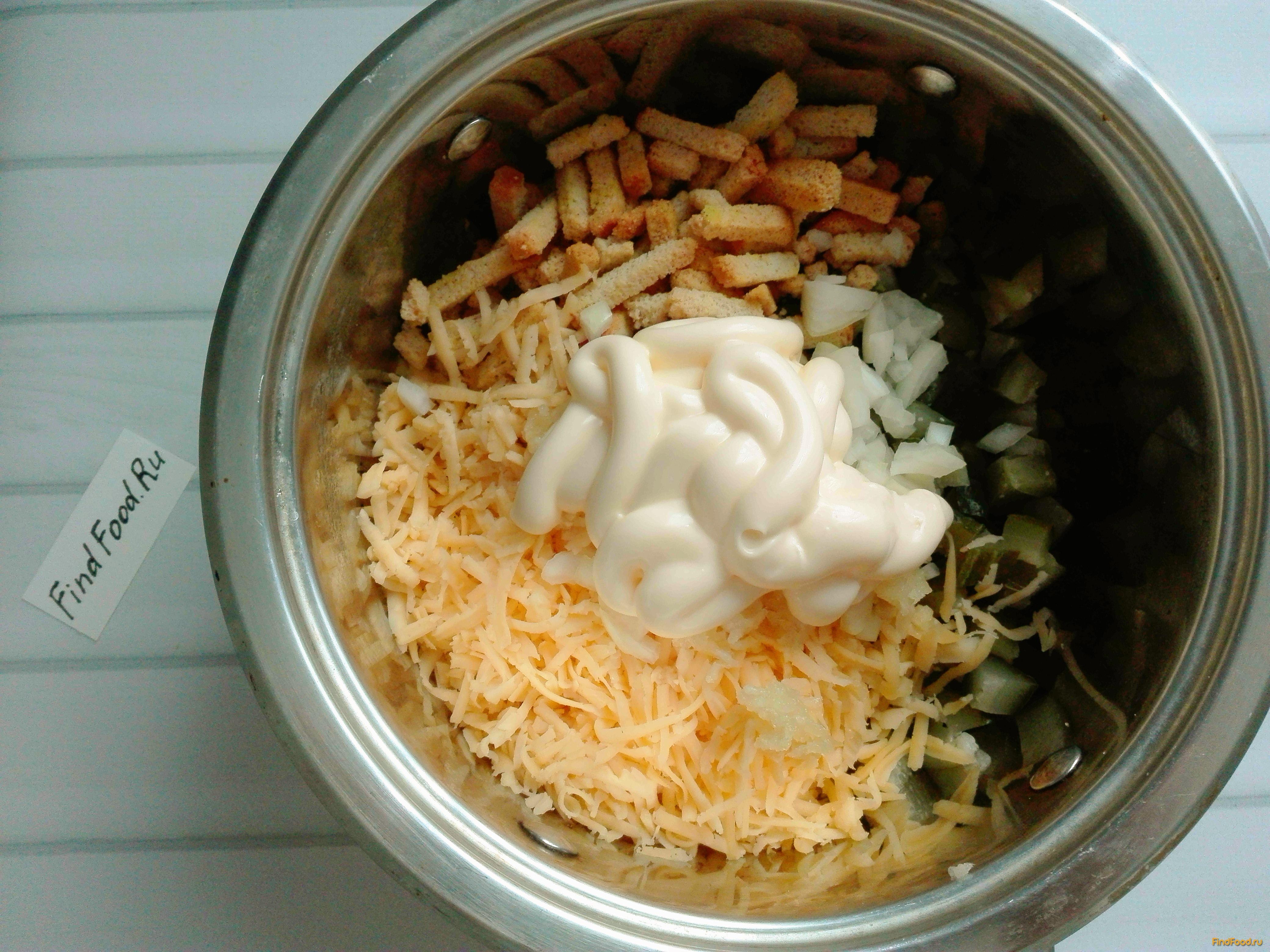 Пряный салат с фасолью рецепт с фото 8-го шага 