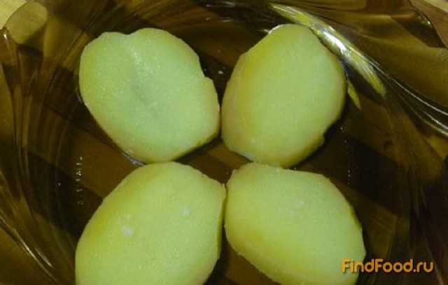 Картофельные лукошки с салатом рецепт с фото 3-го шага 