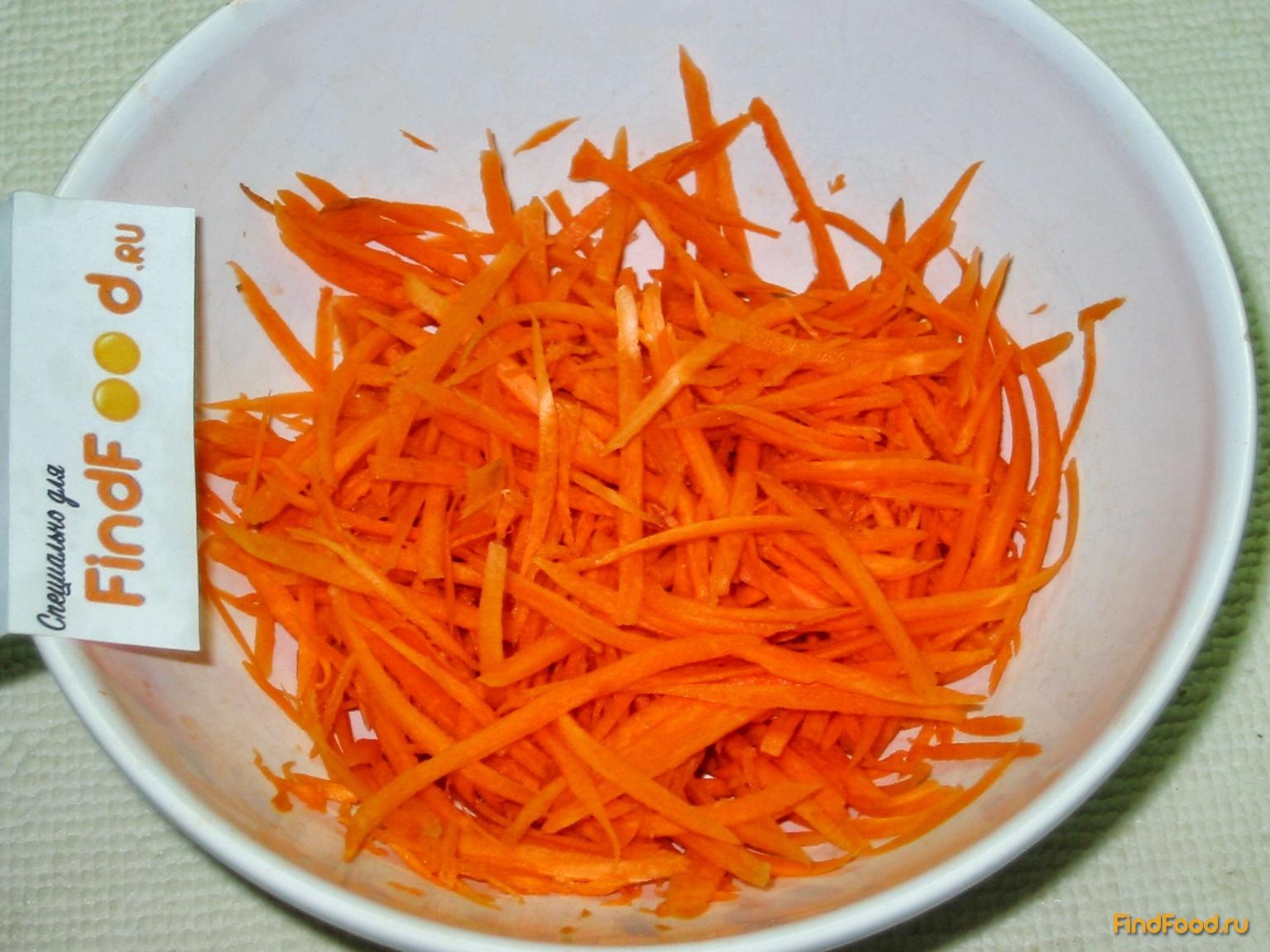Салат из морской капусты и корейской моркови рецепт с фото 1-го шага 
