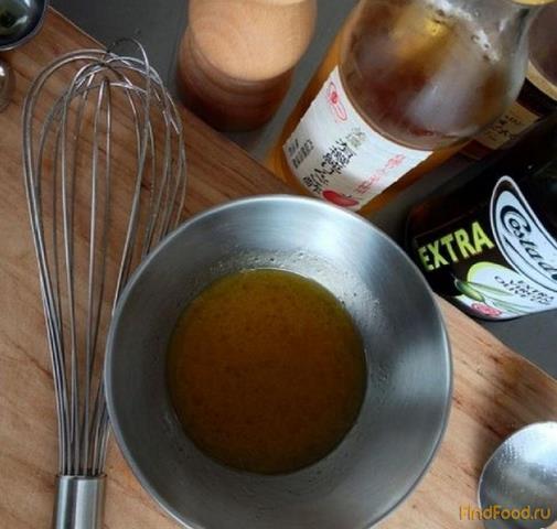 Свекольный салат с мандаринами рецепт с фото 3-го шага 