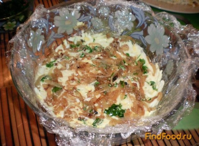 Салат Праздничный тортик рецепт с фото 5-го шага 