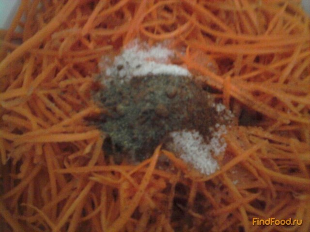 Морковь по корейски рецепт с фото 2-го шага 