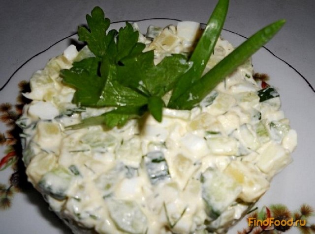 Американский картофельный салат рецепт с фото 7-го шага 