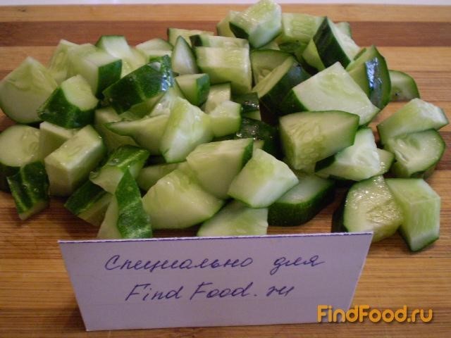 Овощной салат с маслинами рецепт с фото 2-го шага 