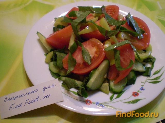Овощной салат со свекольной ботвой рецепт с фото 6-го шага 