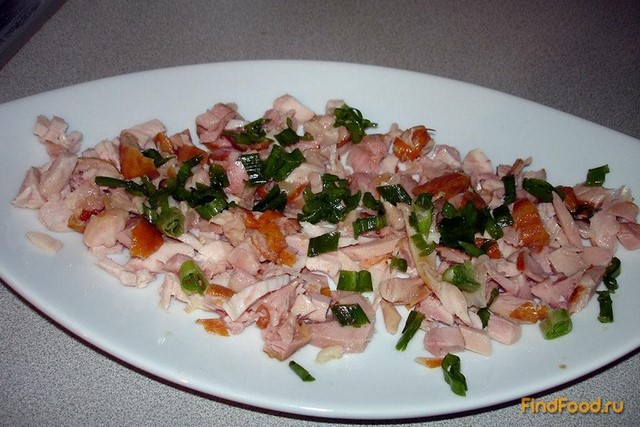 Свекольный салат с копченой курочкой рецепт с фото 2-го шага 