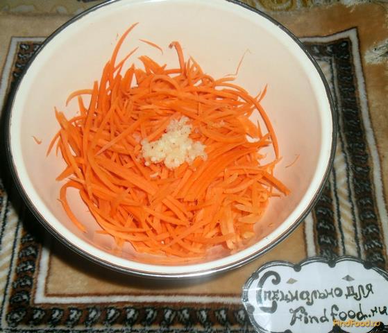 Домашняя морковь по - корейски  рецепт с фото 3-го шага 