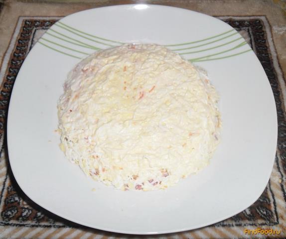 Нежный салат с семгой рецепт с фото 6-го шага 