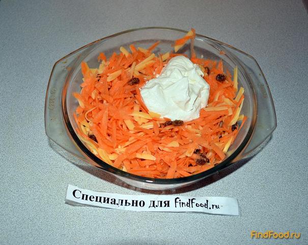Салат из сырой моркови с сыром рецепт с фото 4-го шага 