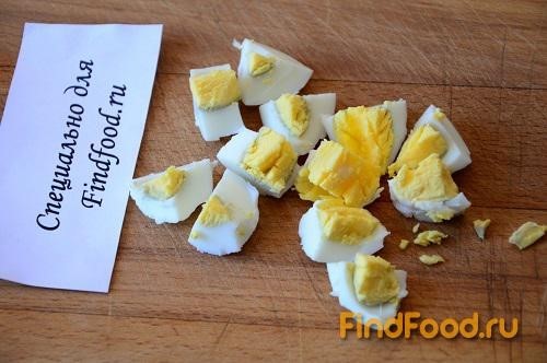 Овощной салат с яйцом рецепт с фото 8-го шага 