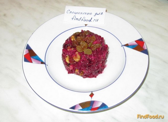 Салатик рубиновый рецепт с фото 4-го шага 