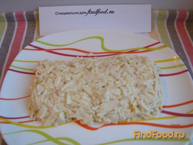 Копченый сыр под шубой рецепт с фото 1-го шага 