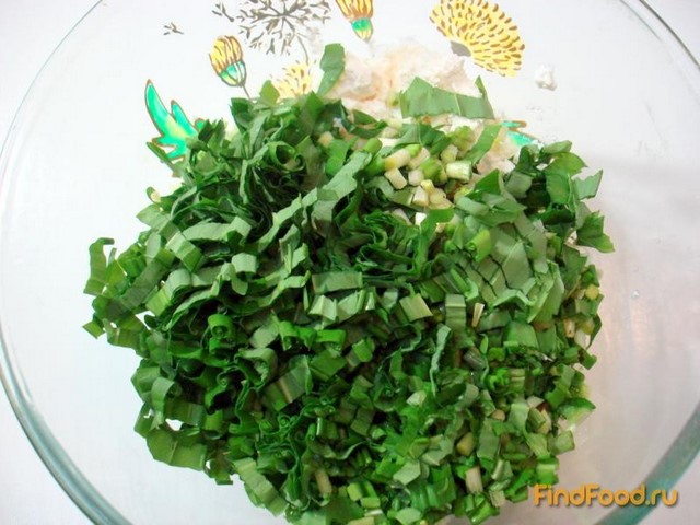 Салат из черемши рецепт с фото 5-го шага 