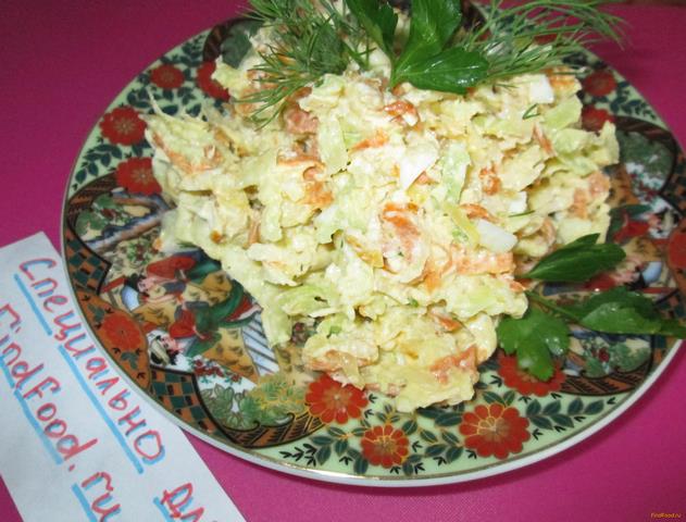 Салат из редьки с курицей рецепт с фото 8-го шага 