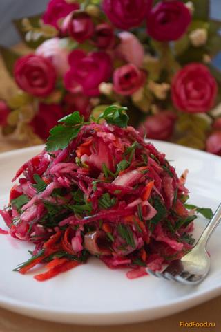Салат овощной по-гурийски рецепт с фото 12-го шага 