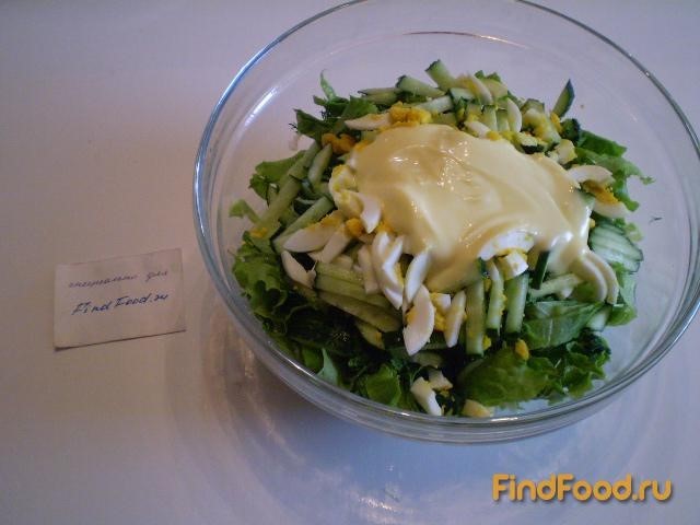 Салат с крапивой рецепт с фото 10-го шага 