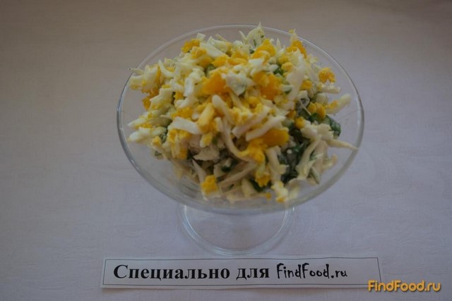 Салат нежный с гранатовыми зернами рецепт с фото 5-го шага 