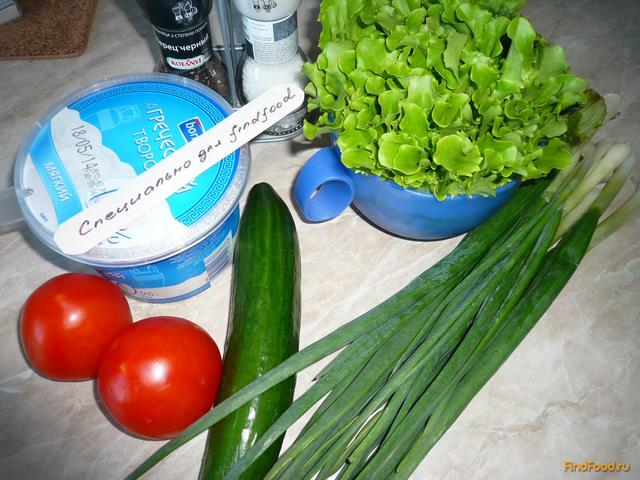 Диетический овощной салат рецепт с фото 1-го шага 