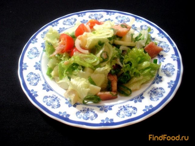 Салат из горбуши рецепт с фото 9-го шага 