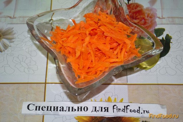 Салат с крабовыми палочками и морковкой рецепт с фото 1-го шага 