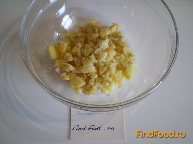 Овощной салат с теплым картофелем рецепт с фото 4-го шага 