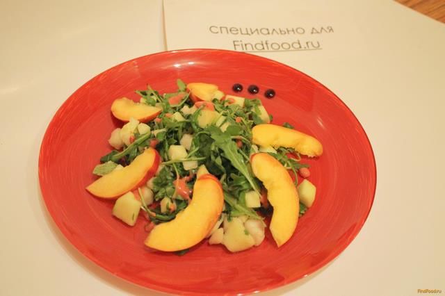Фруктовый салат с клубничной заправкой рецепт с фото 7-го шага 