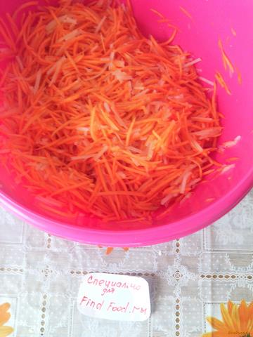 Морковь по-корейски с картофелем рецепт с фото 5-го шага 