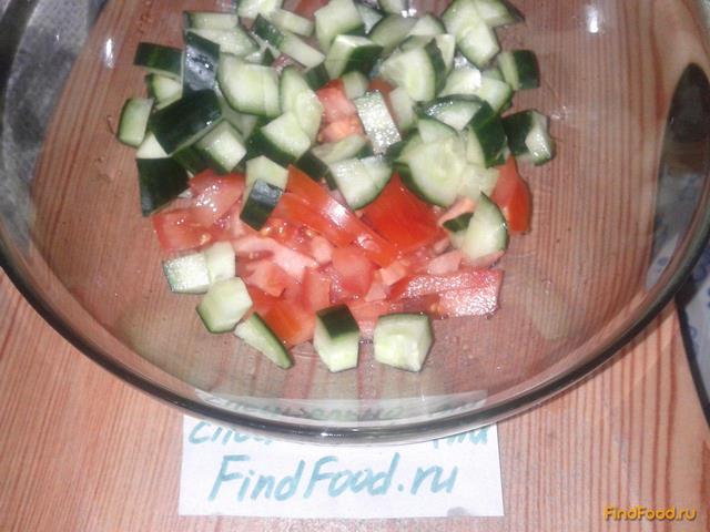 Салат овощной летний рецепт с фото 2-го шага 