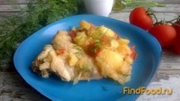 Куриные крылья с овощами рецепт с фото