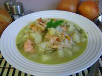 Рыбный суп из теши семги рецепт с фото