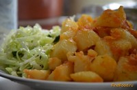 Картошка тушеная с овощами рецепт с фото