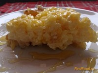 Рисовый пирог с карамелью рецепт с фото