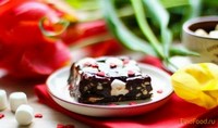 Шоколадный фадж с маршмеллоу  рецепт с фото