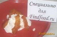 Творожный крем с персиковым джемом рецепт с фото