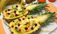 Фрукты в ананасе рецепт с фото