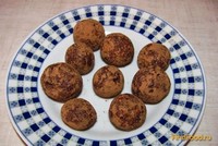 Шоколадные шарики из сухофруктов рецепт с фото
