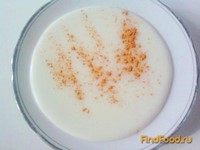 Молочный пудинг на рисовой муке рецепт с фото