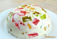 Желейный торт Битое стекло рецепт с фото