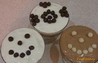 Творожный десерт Зебра рецепт с фото